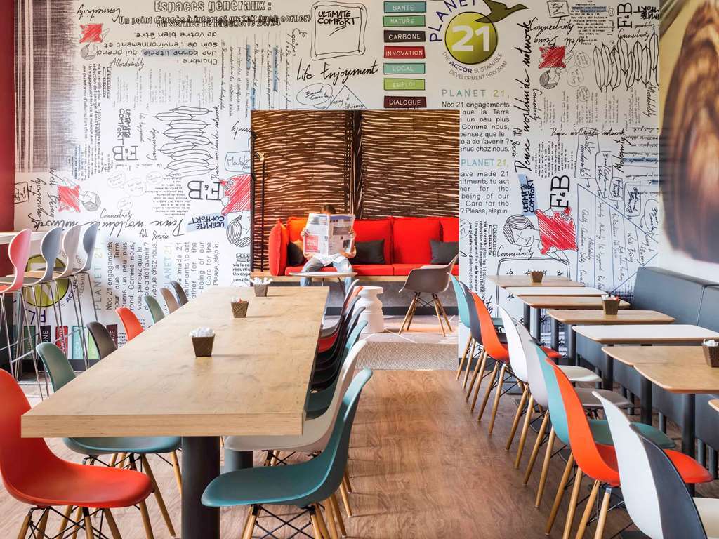 Ibis Nantes Centre Tour Bretagne Hotel Restoran gambar